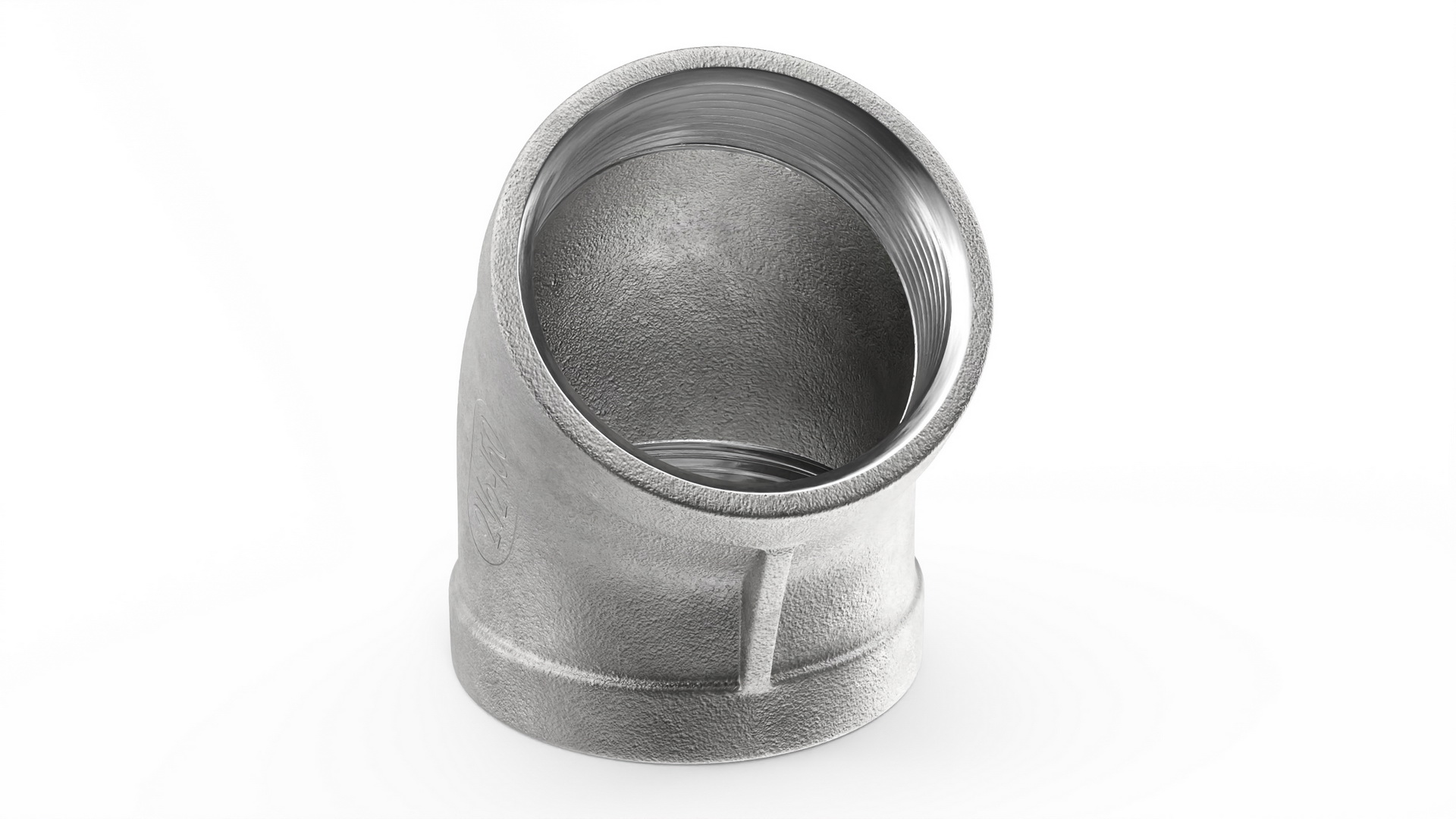 Fitting 45-Degree Elbow SS304 3D model