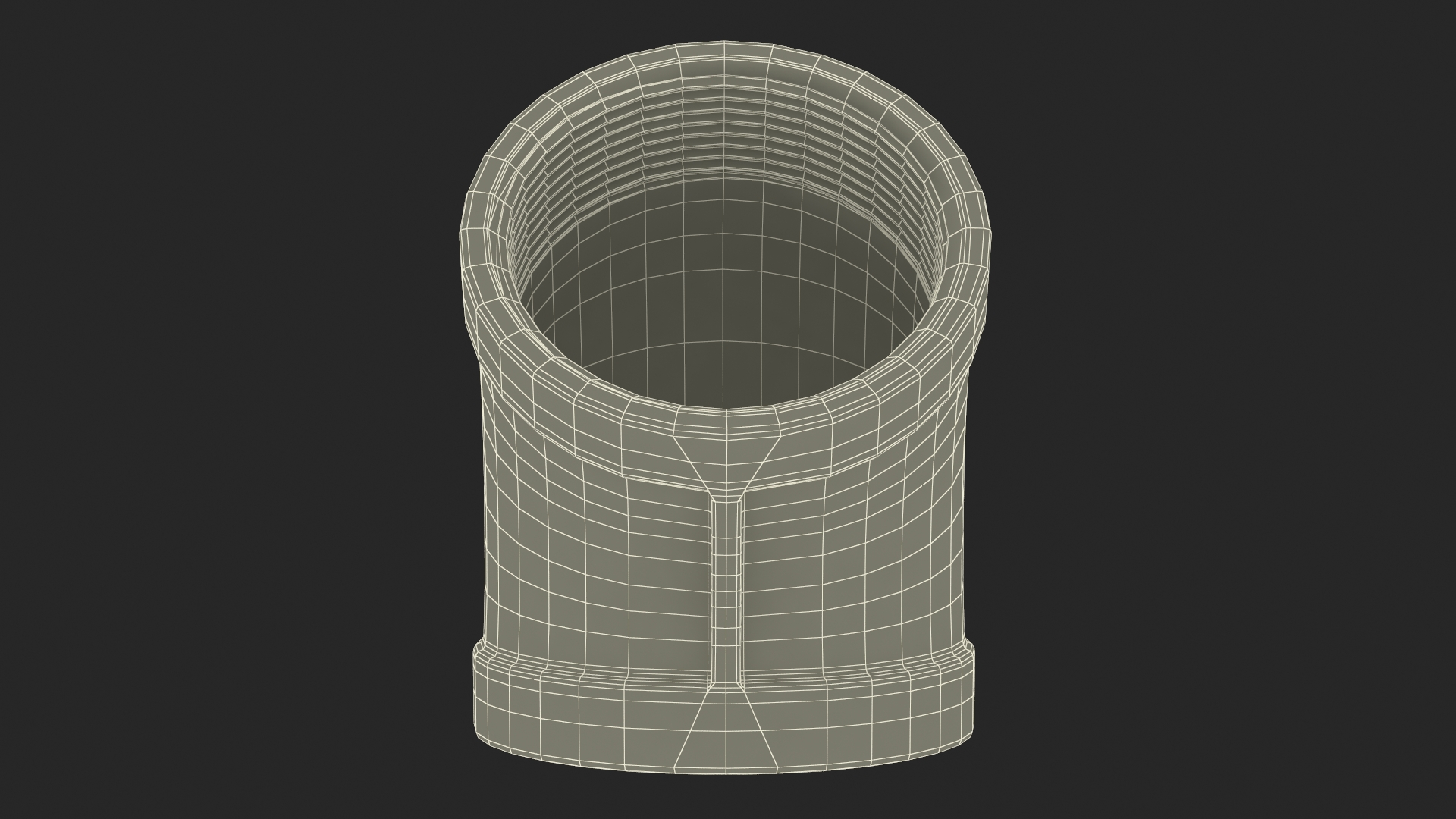 Fitting 45-Degree Elbow SS304 3D model