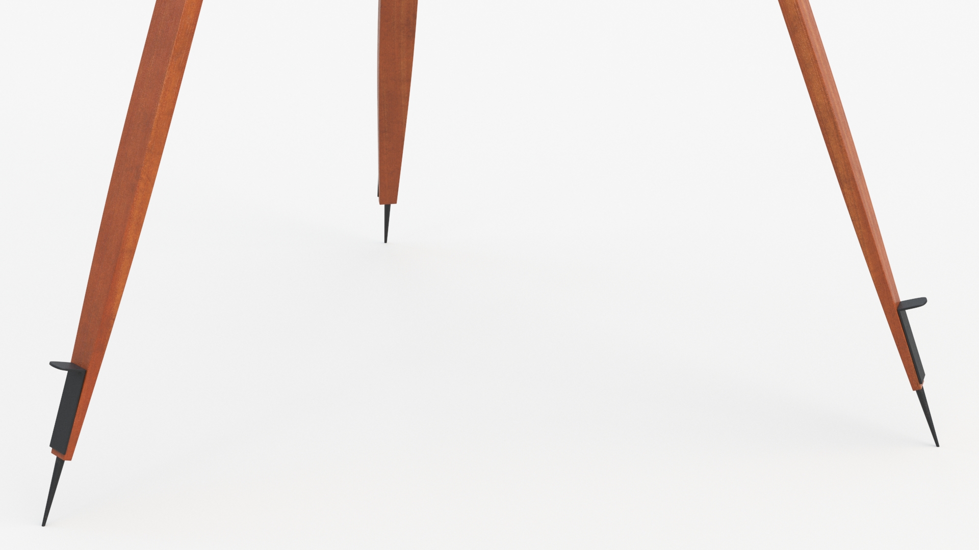 3D model Vintage Studio Floor Lamp on Tripod