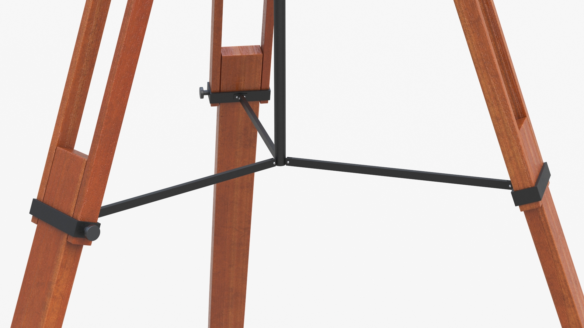 3D model Vintage Studio Floor Lamp on Tripod