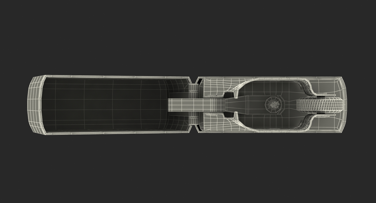 3D Metal Lighter model