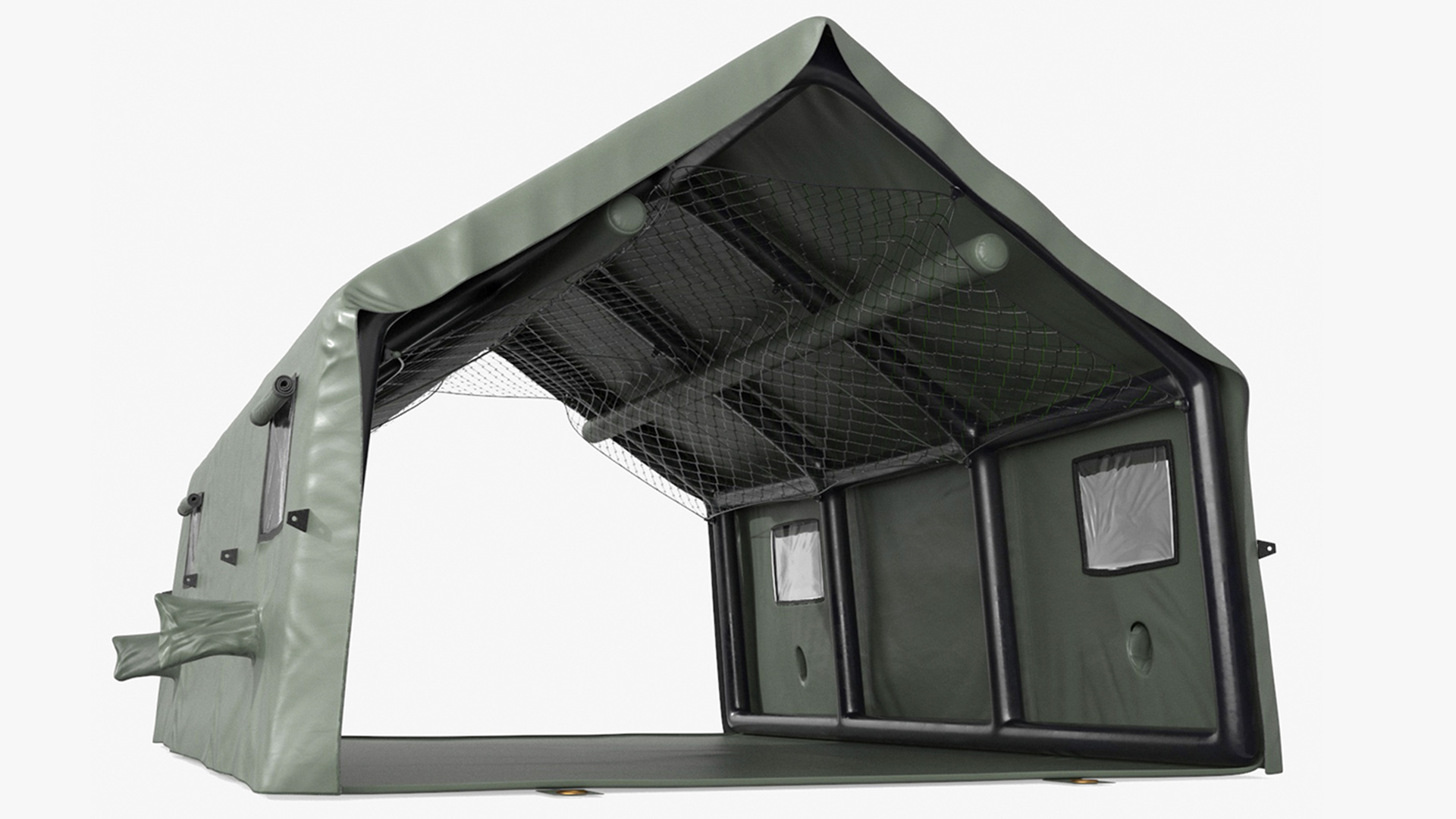 3D Military Emergency Medical Tent