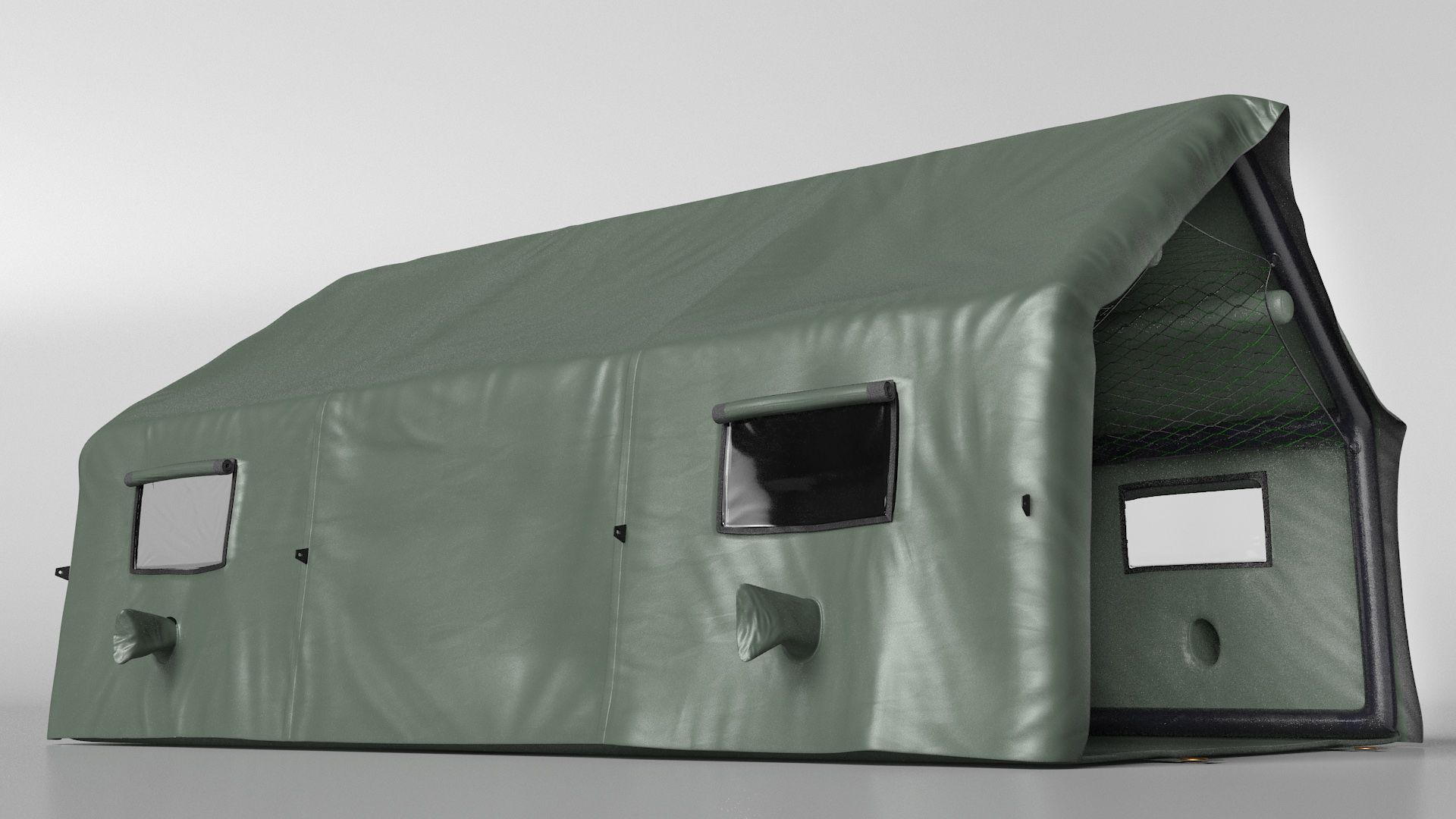 3D Military Emergency Medical Tent