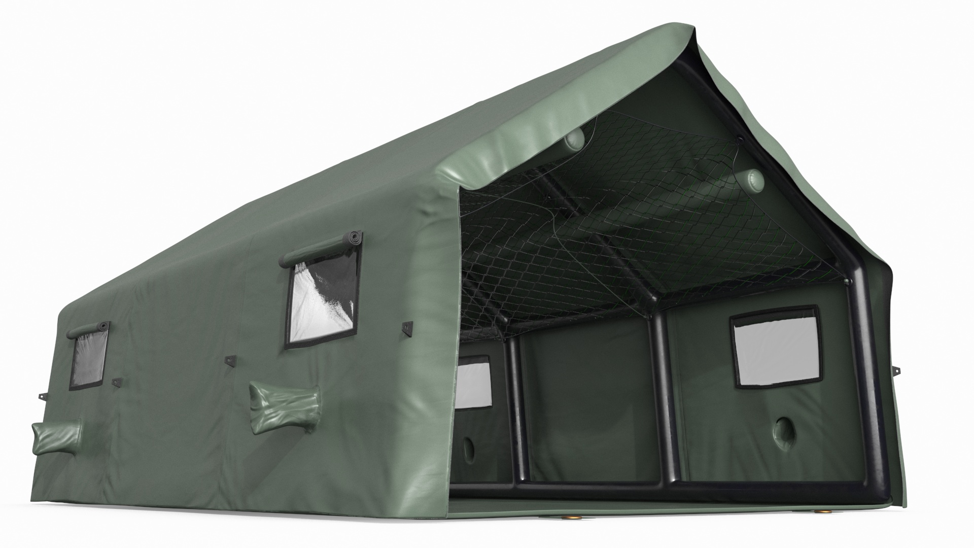 3D Military Emergency Medical Tent