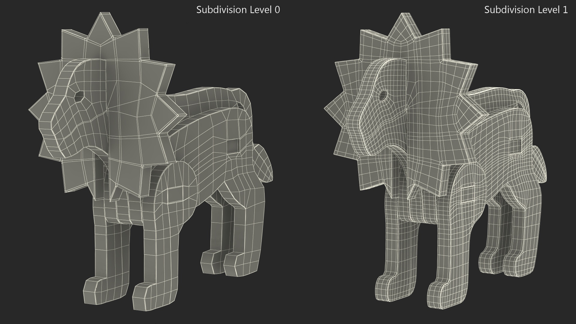 3D 3d Wooden Lion Puzzle