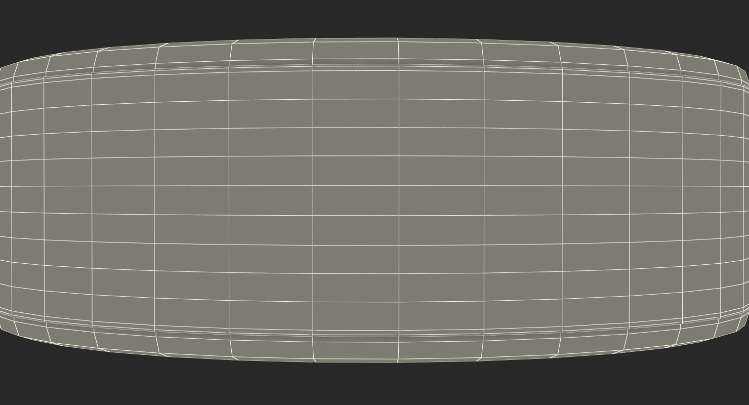 3D Classic Ice Hockey Puck model
