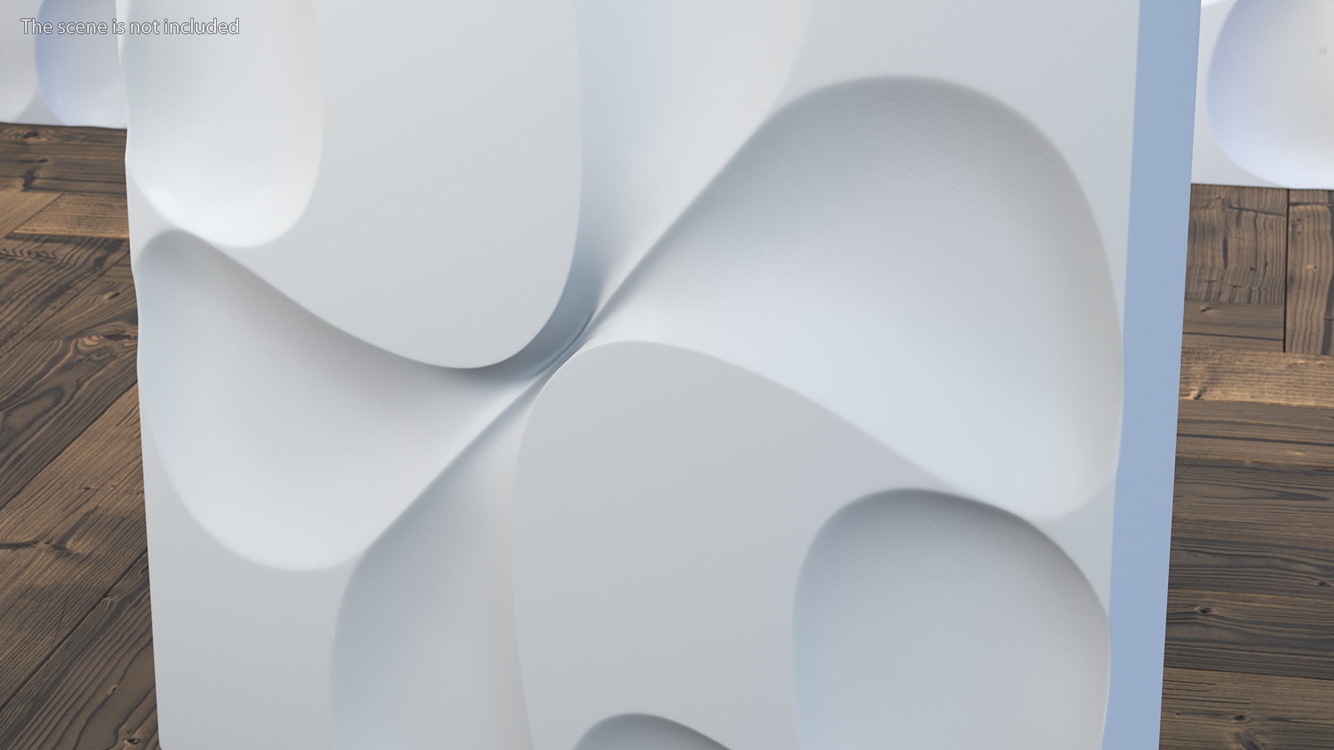 3D Wall Panel Drops Ceramic 3D