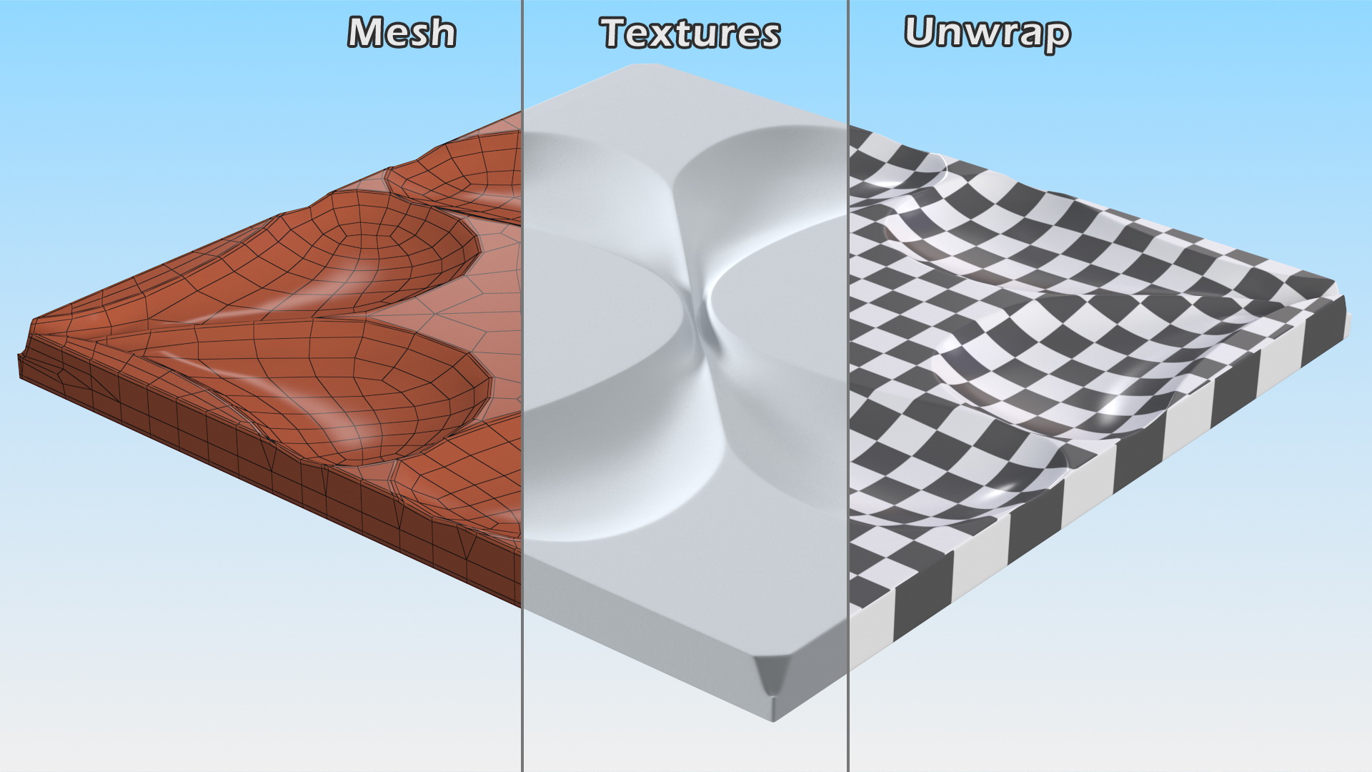 3D Wall Panel Drops Ceramic 3D