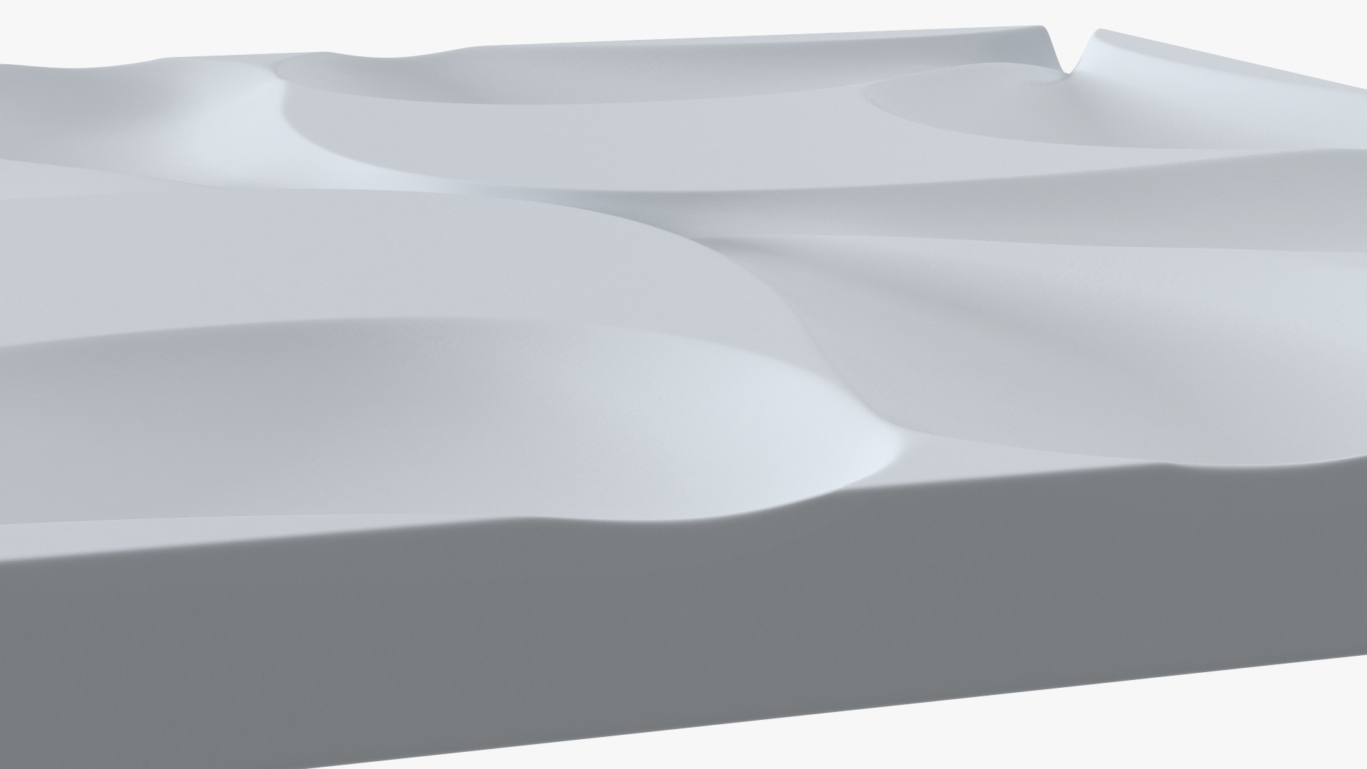 3D Wall Panel Drops Ceramic 3D