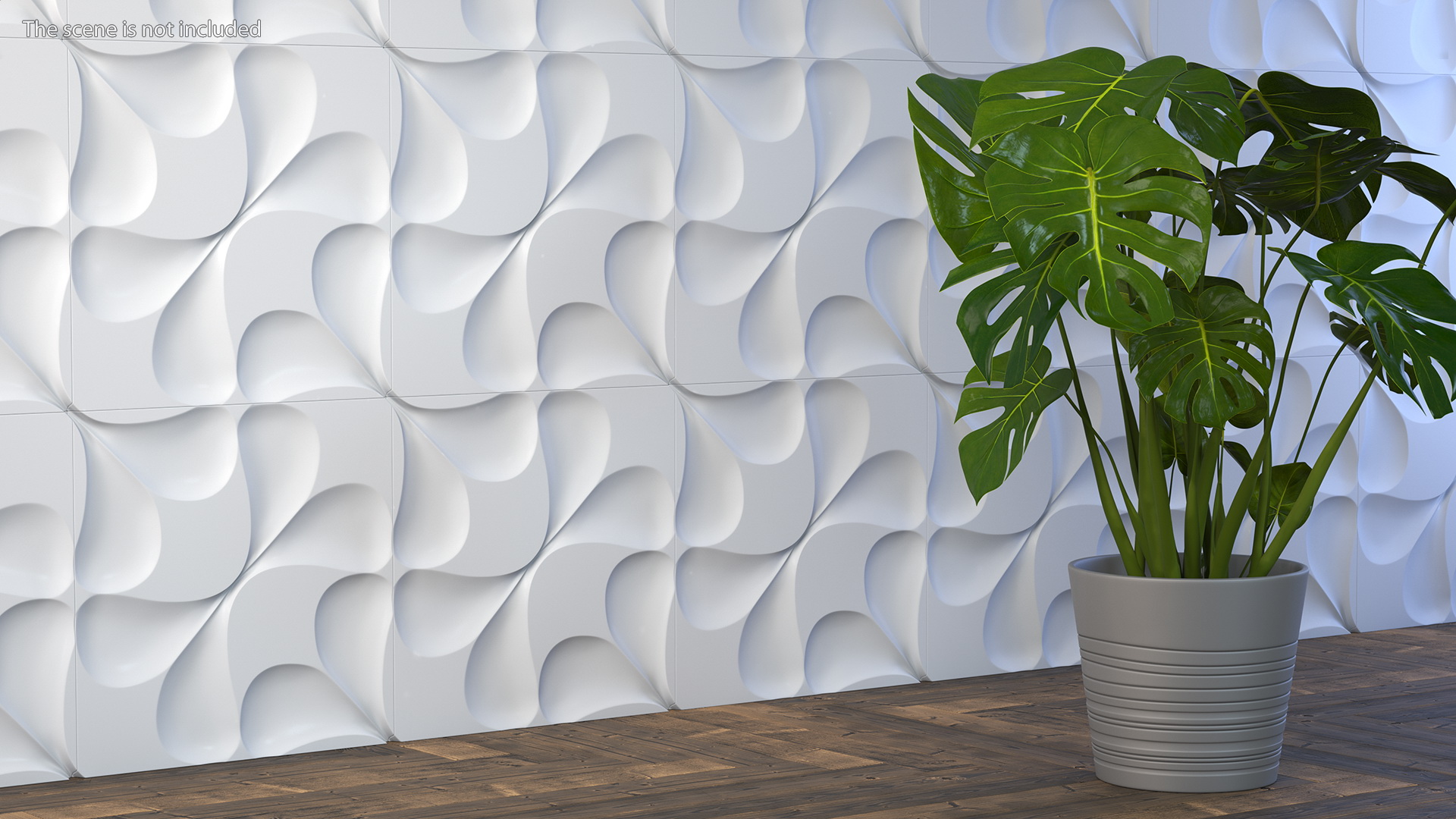 3D Wall Panel Drops Ceramic 3D