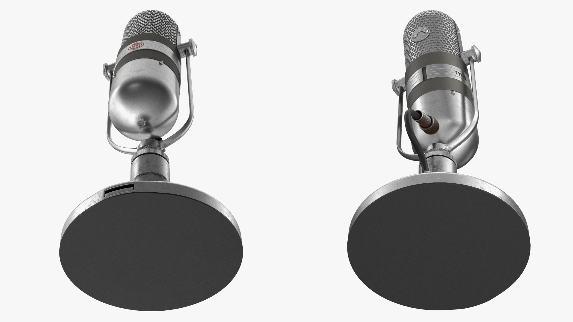 3D model Vintage Capsule Microphone RCA 77-D