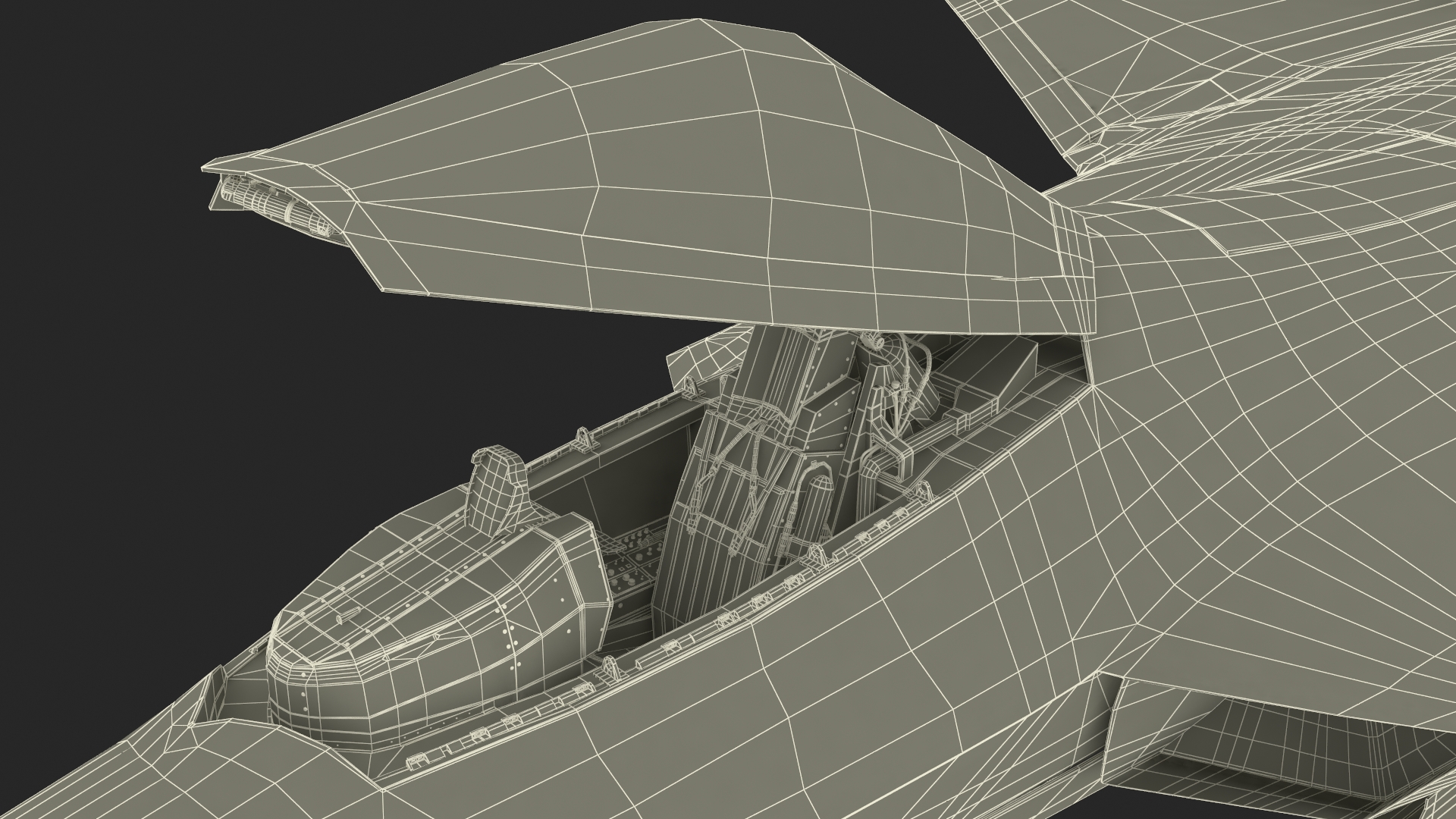 Advanced Tactical Fighter F-22 Raptor 3D