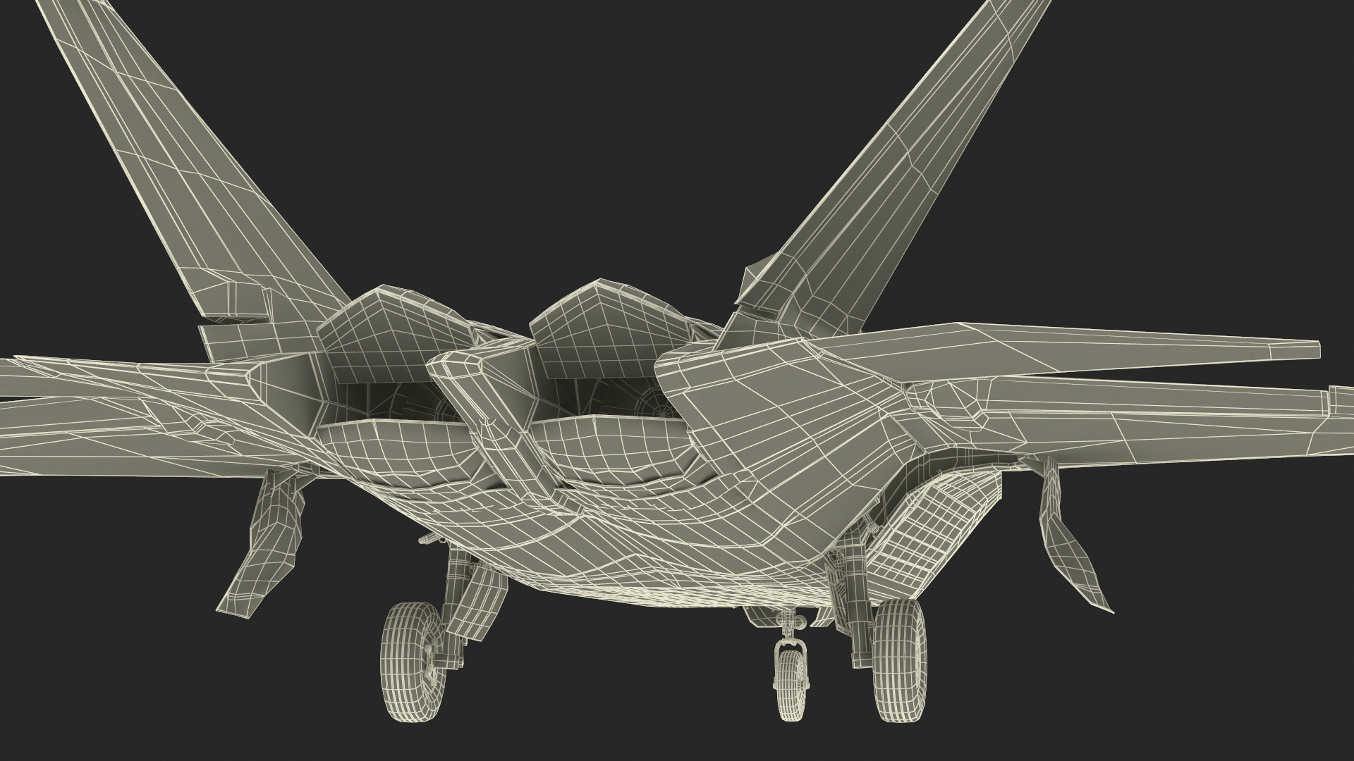 Advanced Tactical Fighter F-22 Raptor 3D