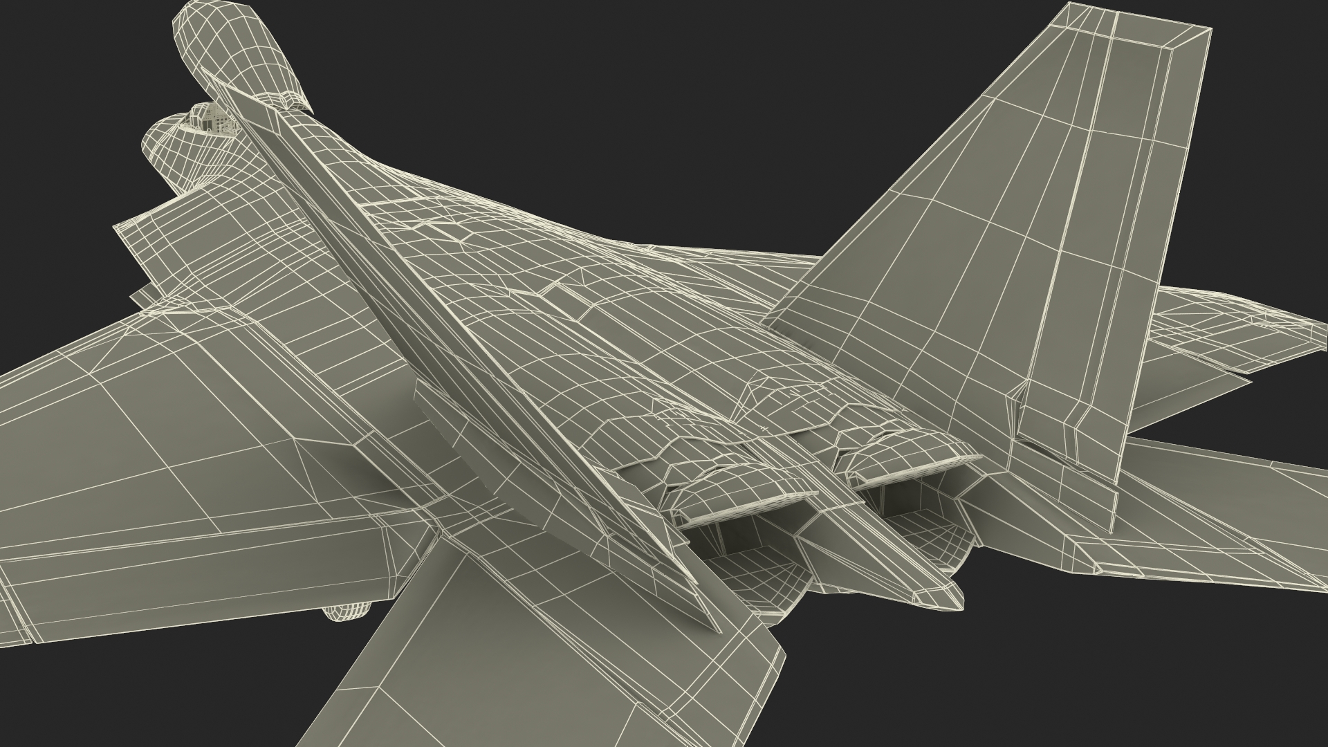 Advanced Tactical Fighter F-22 Raptor 3D