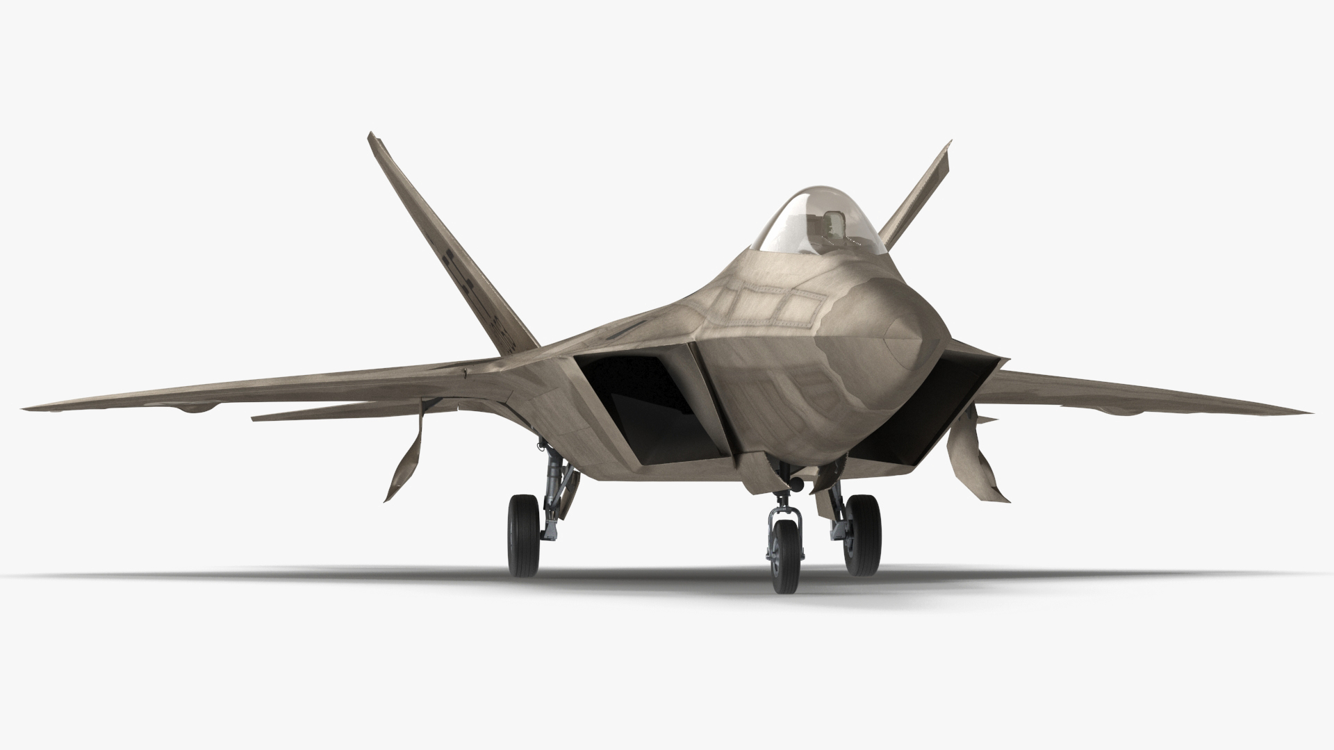 Advanced Tactical Fighter F-22 Raptor 3D