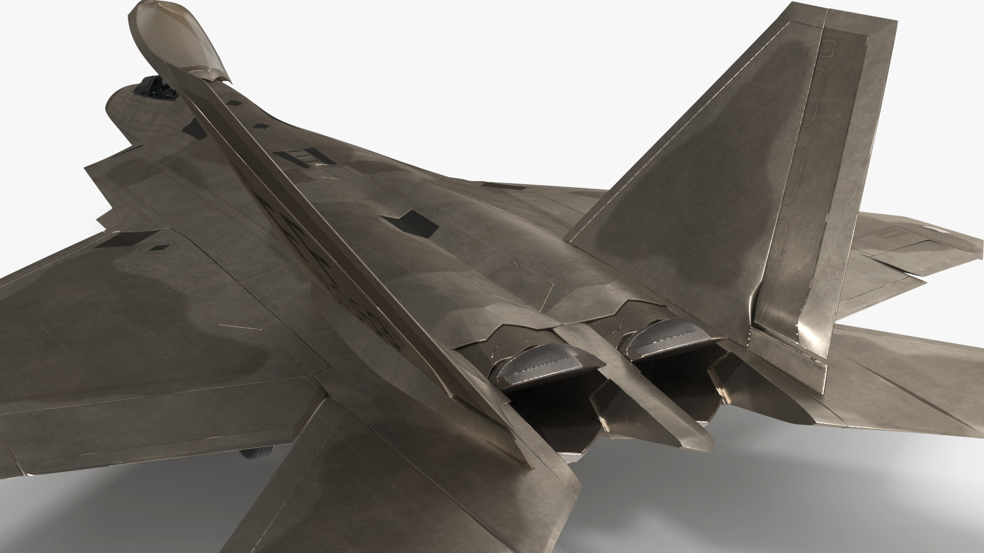 Advanced Tactical Fighter F-22 Raptor 3D