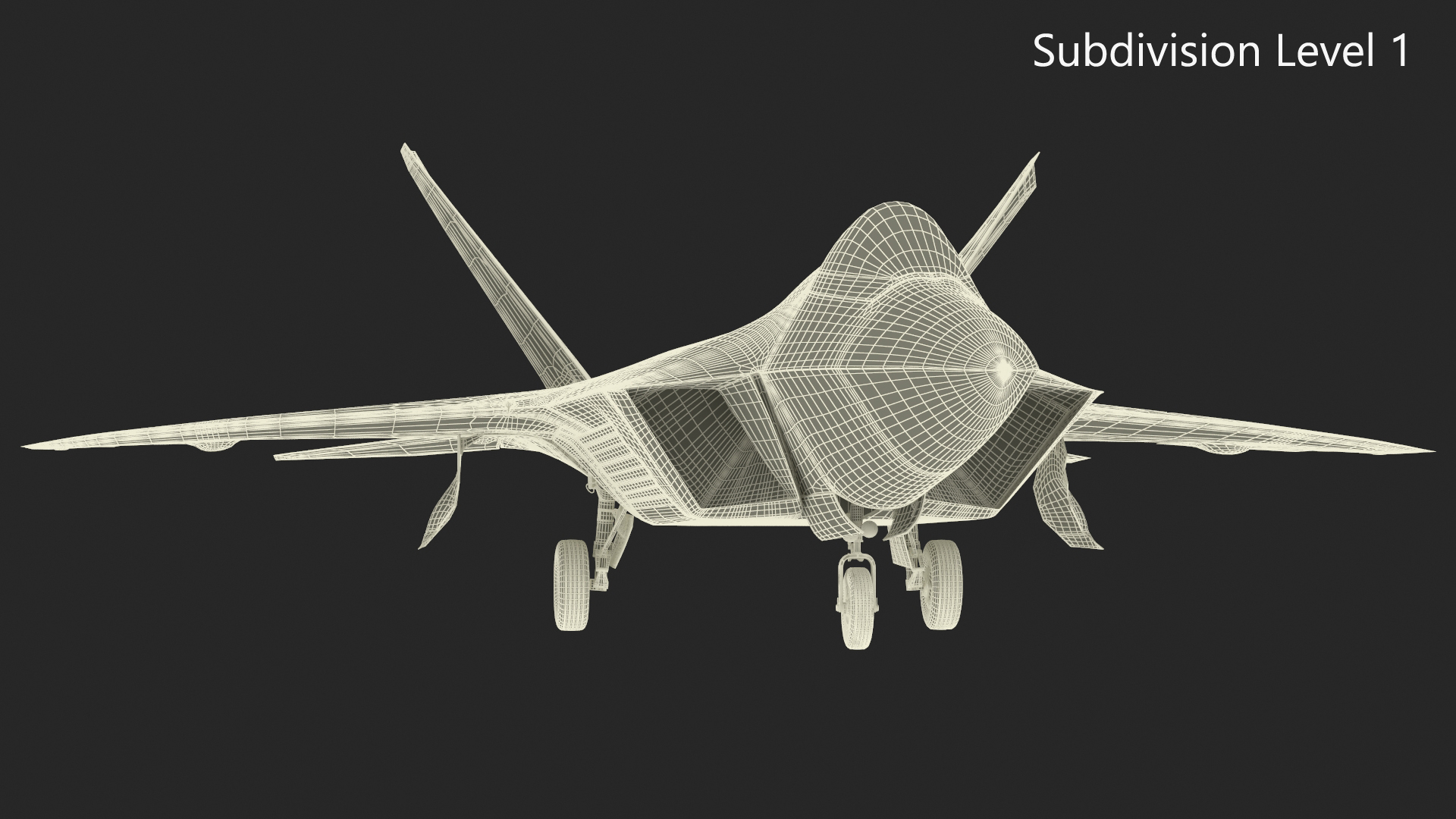 Advanced Tactical Fighter F-22 Raptor 3D