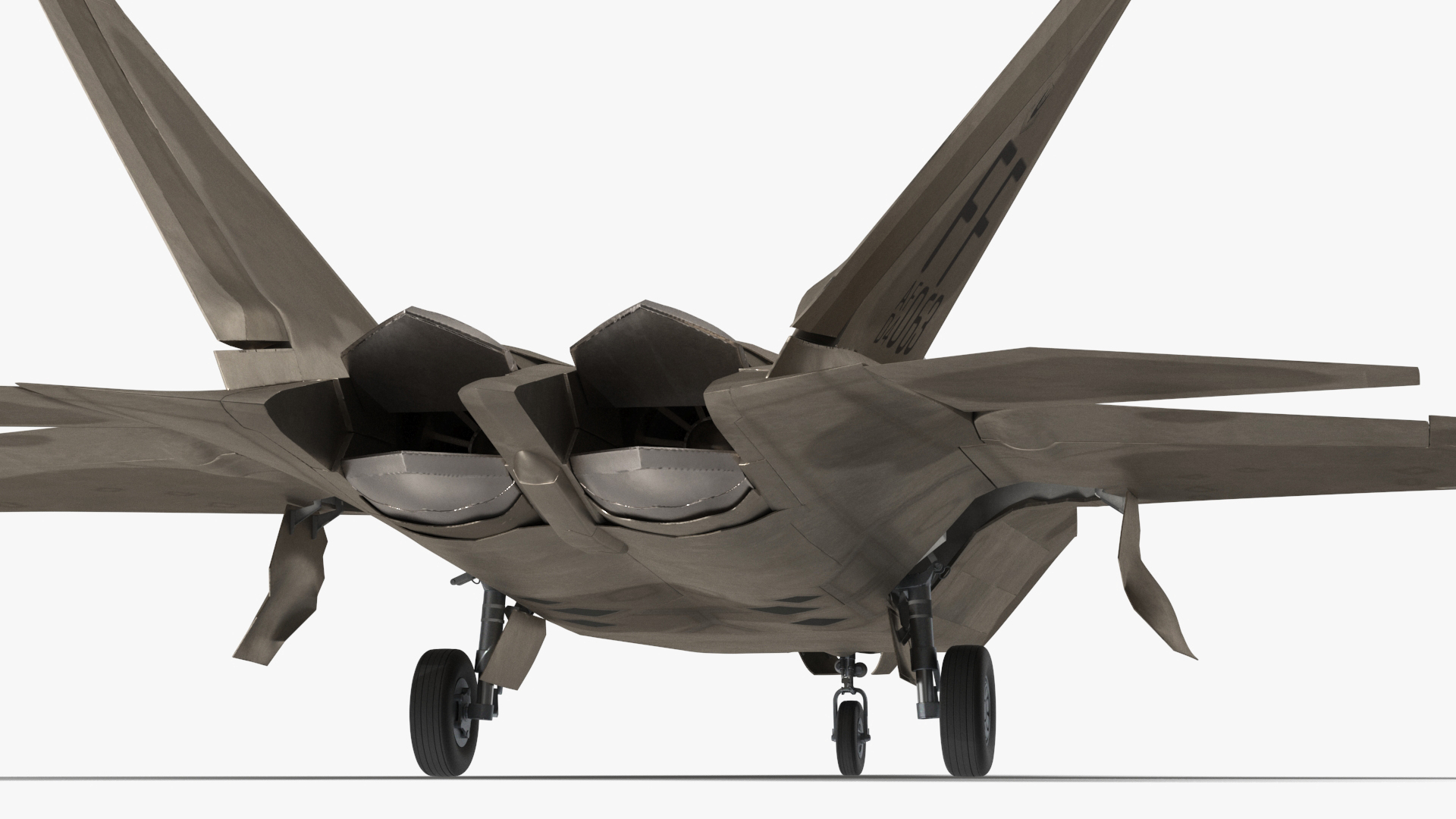Advanced Tactical Fighter F-22 Raptor 3D