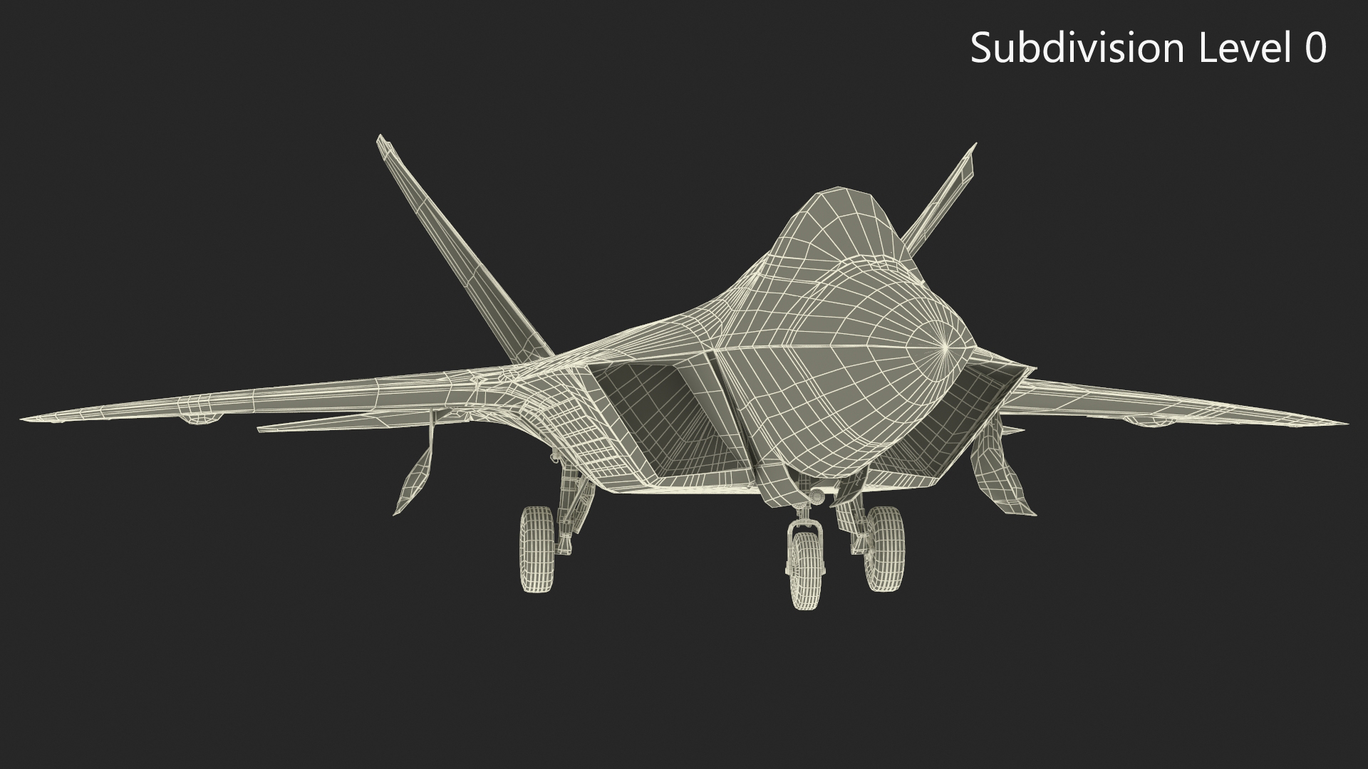 Advanced Tactical Fighter F-22 Raptor 3D