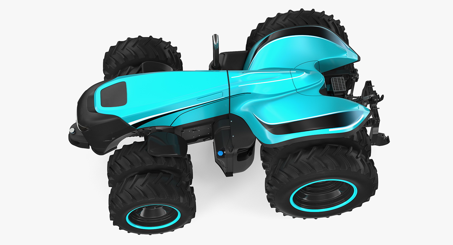 3D Self-Driving Drone Tractor