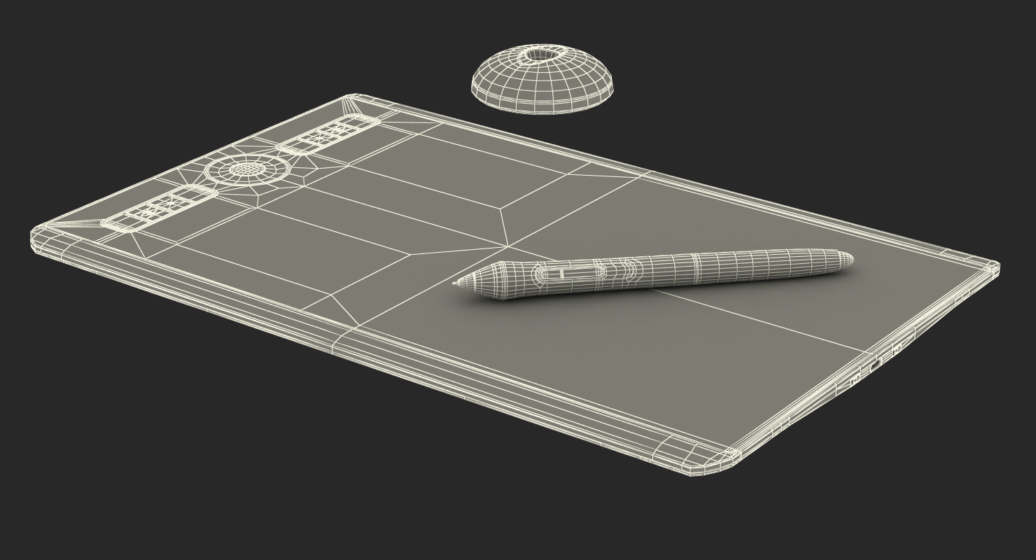 3D Graphic Tablet with Pen Generic