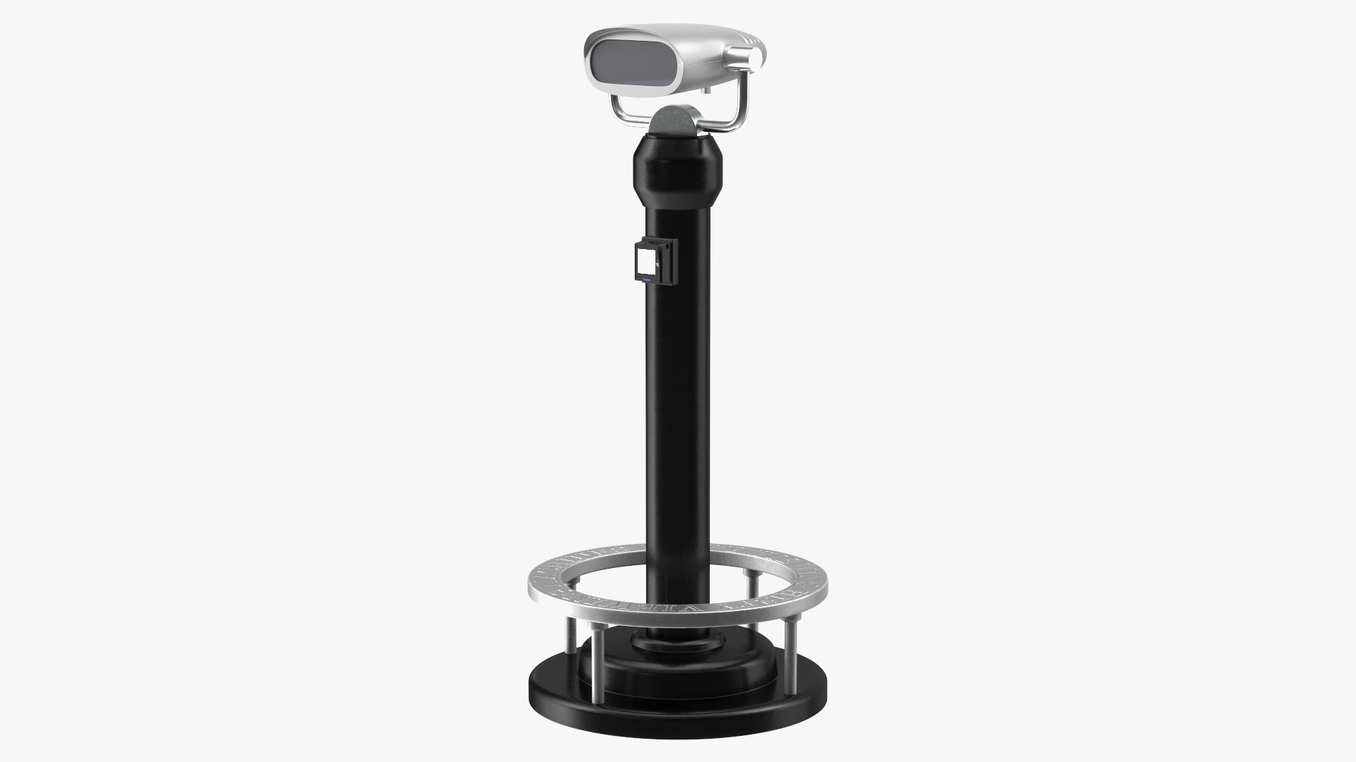 3D Tower Binocular Viewer with a Payment Terminal