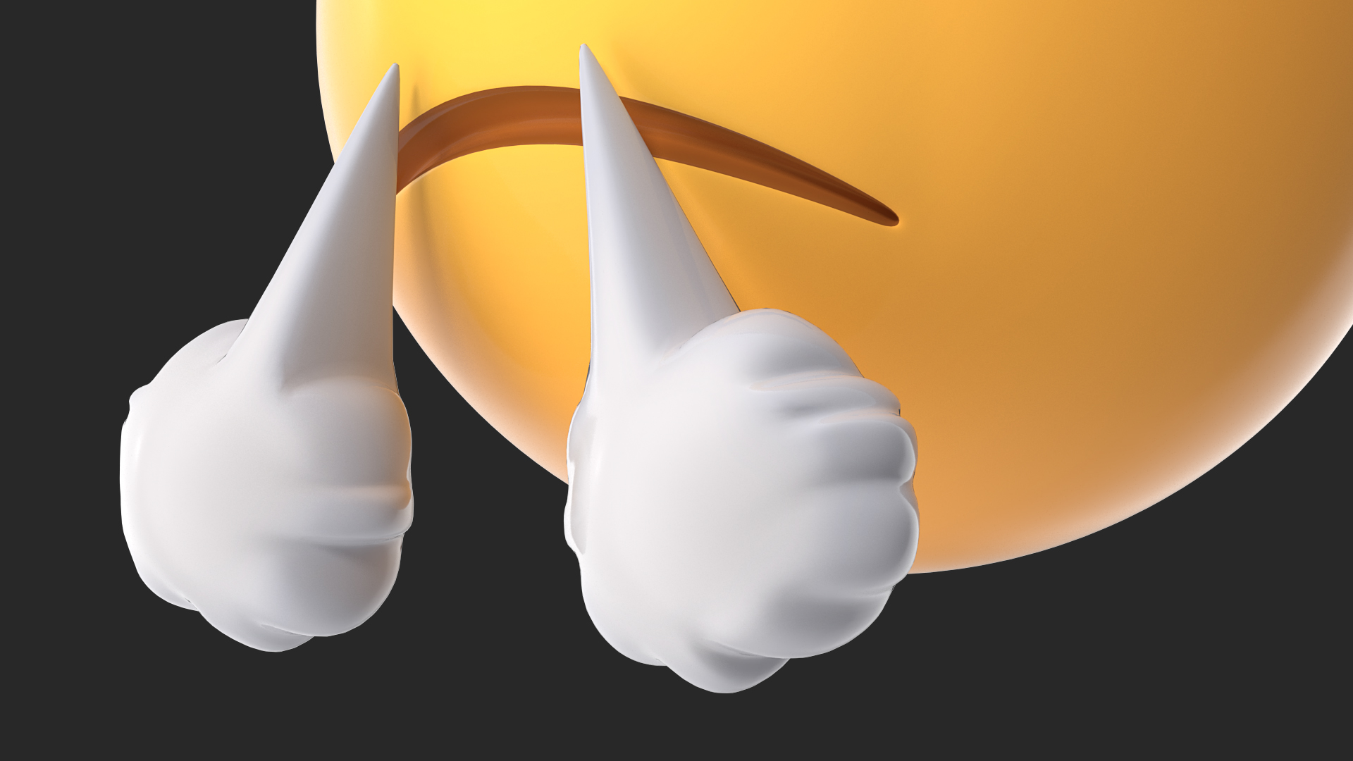 Very Mad Emoji 3D model
