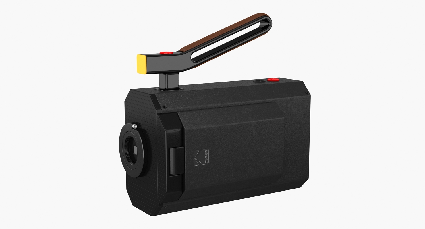 3D model Kodak Super 8 Camera Body