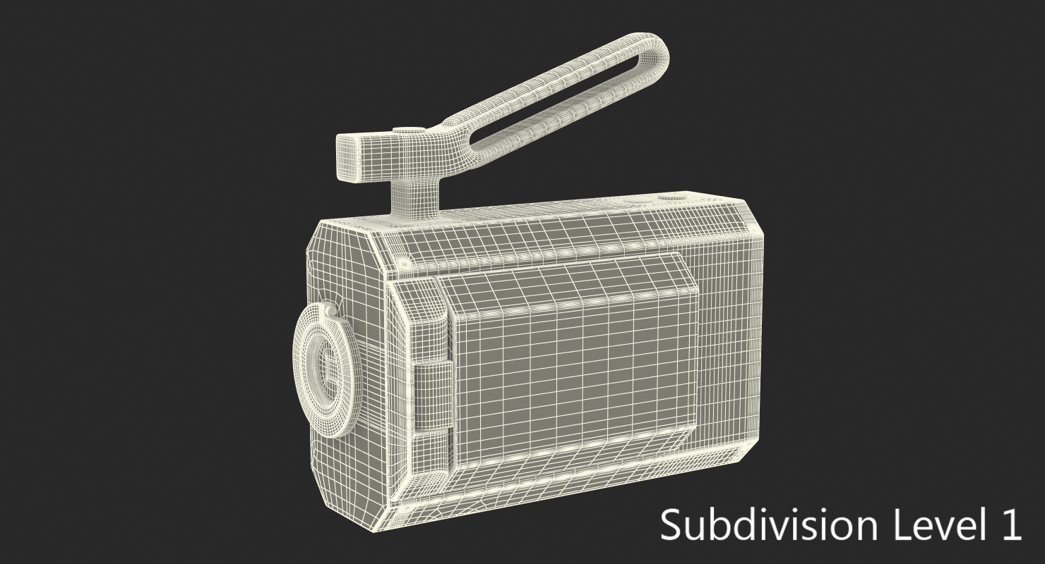 3D model Kodak Super 8 Camera Body