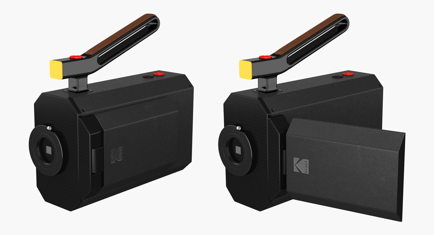3D model Kodak Super 8 Camera Body