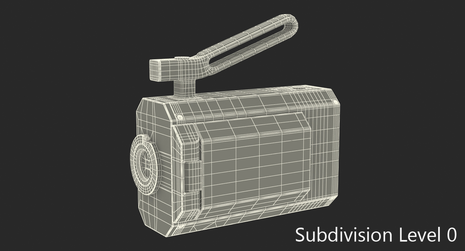 3D model Kodak Super 8 Camera Body