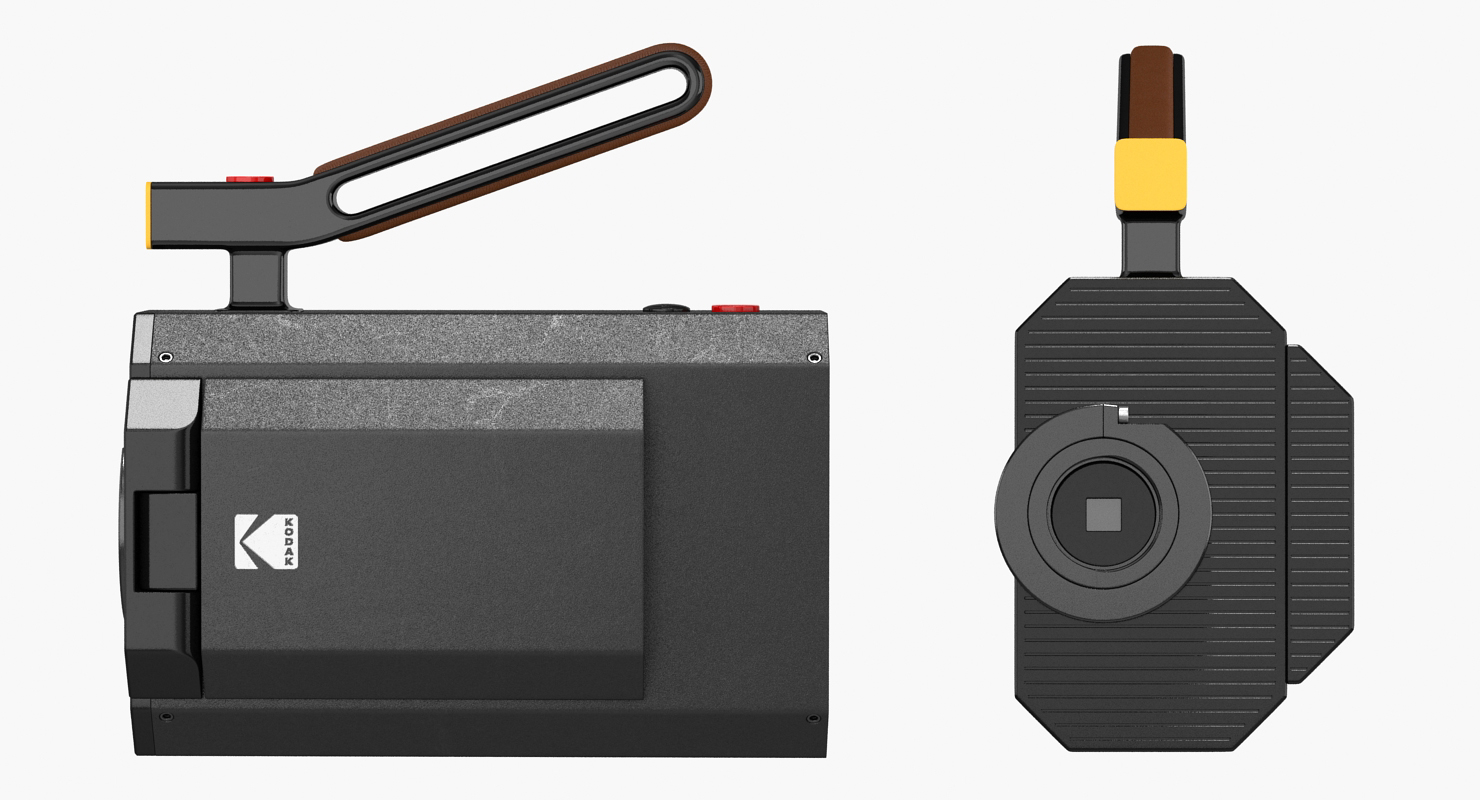 3D model Kodak Super 8 Camera Body