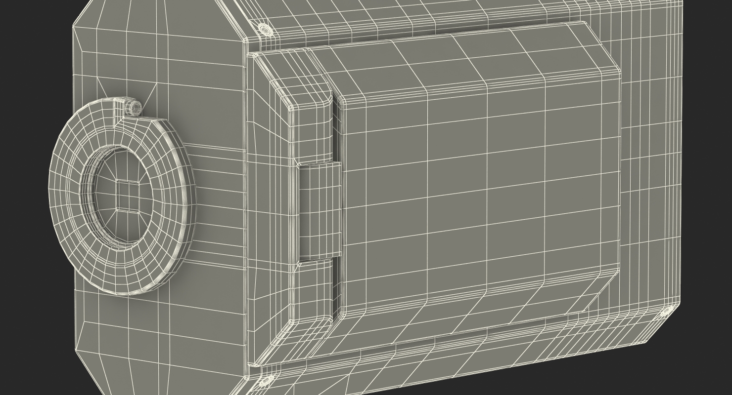 3D model Kodak Super 8 Camera Body