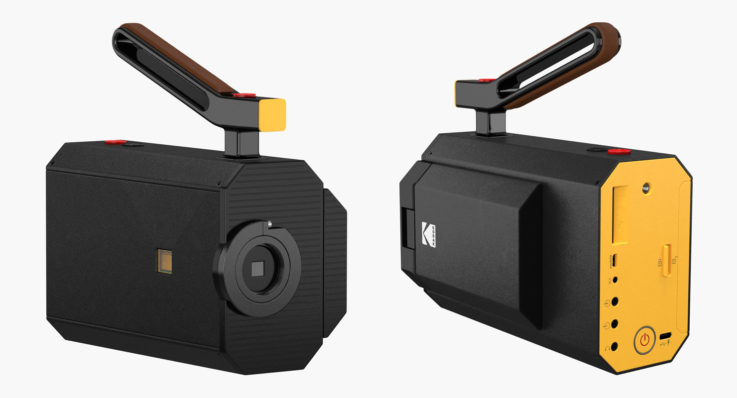 3D model Kodak Super 8 Camera Body