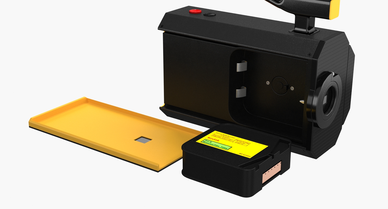 3D model Kodak Super 8 Camera Body