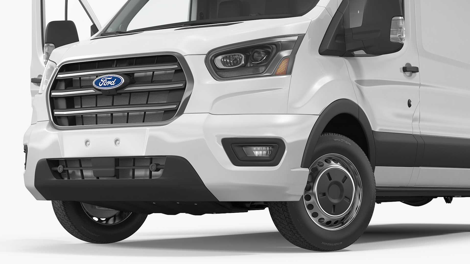 3D Ford Transit Cargo 2020 model