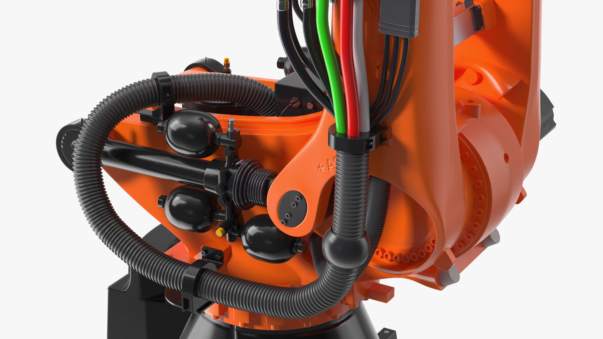 Ultra Robot Arm KUKA KR FORTEC Rigged 3D