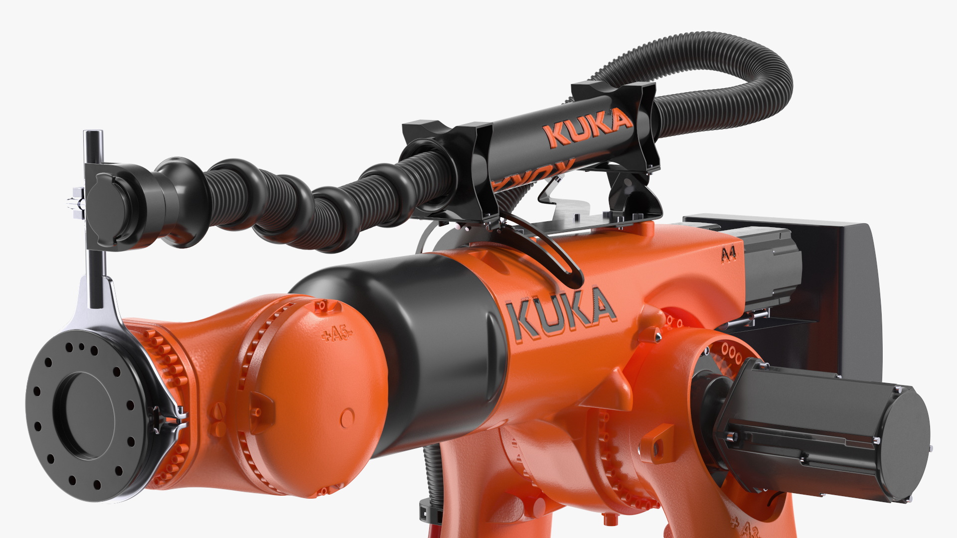 Ultra Robot Arm KUKA KR FORTEC Rigged 3D