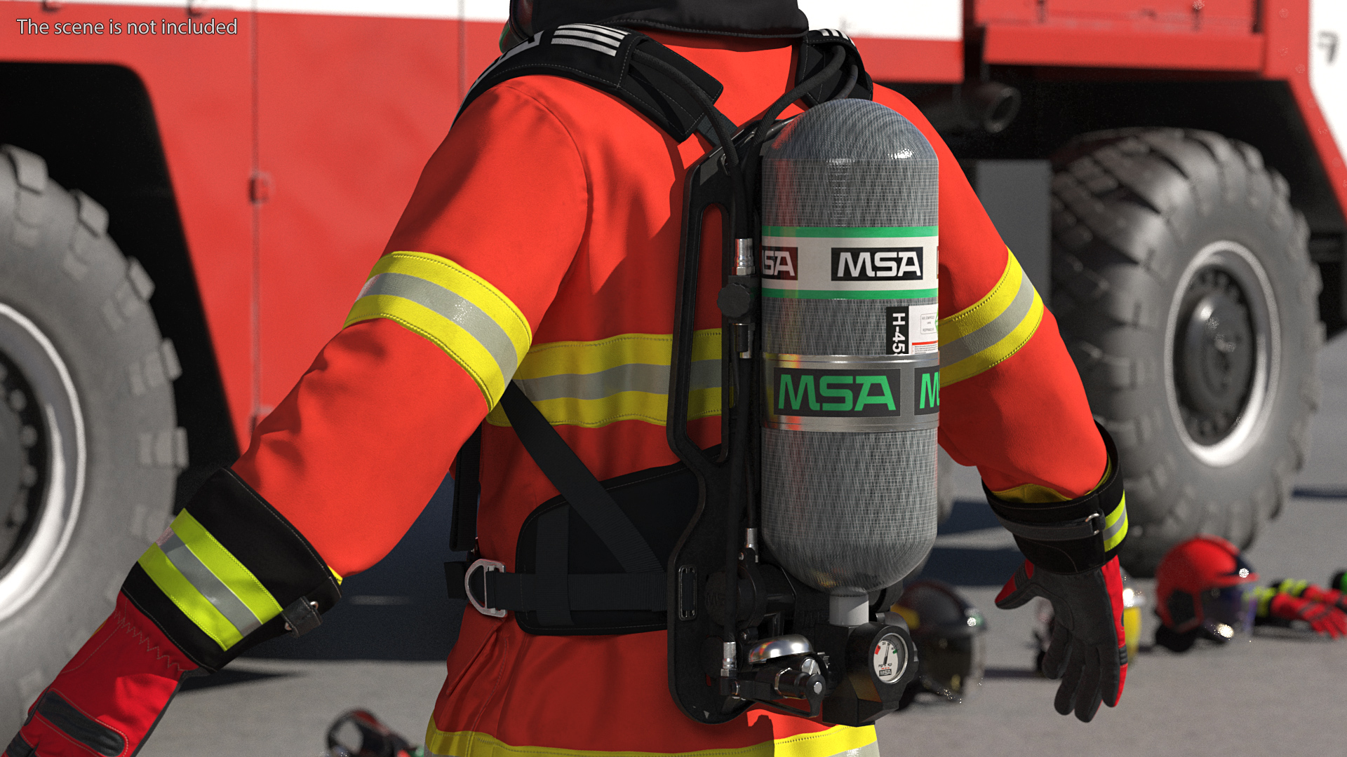 3D MSA G1 SCBA Breathing Apparatus