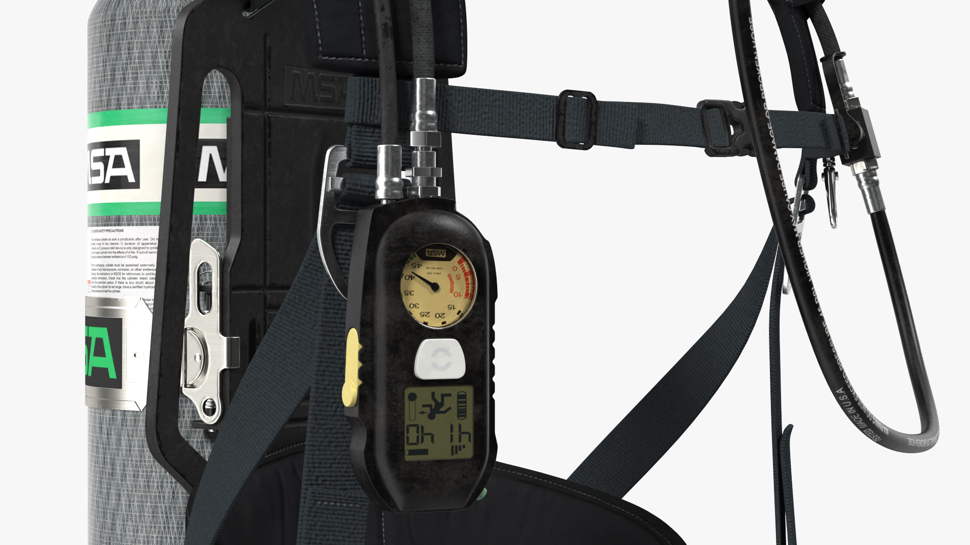 3D MSA G1 SCBA Breathing Apparatus