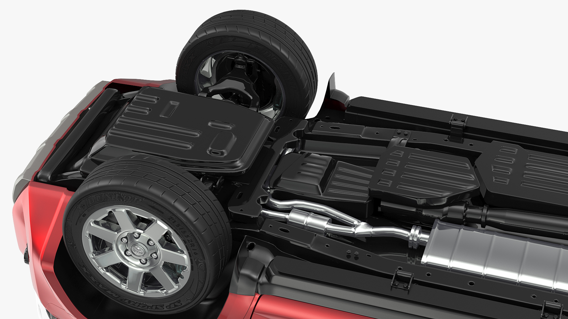 Toyota 4Runner with Thule Trail XTL Roof Basket 3D