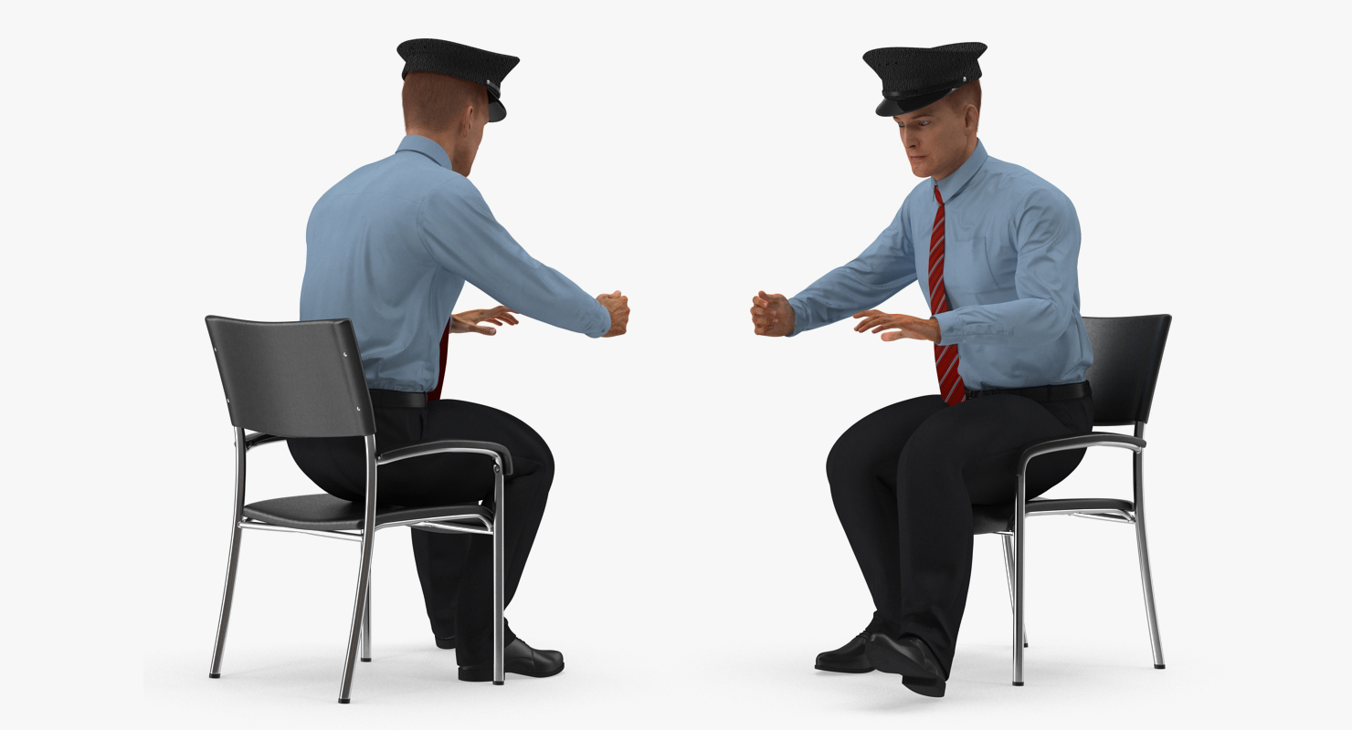 3D Airport Security Officer Xray Baggage Scanning