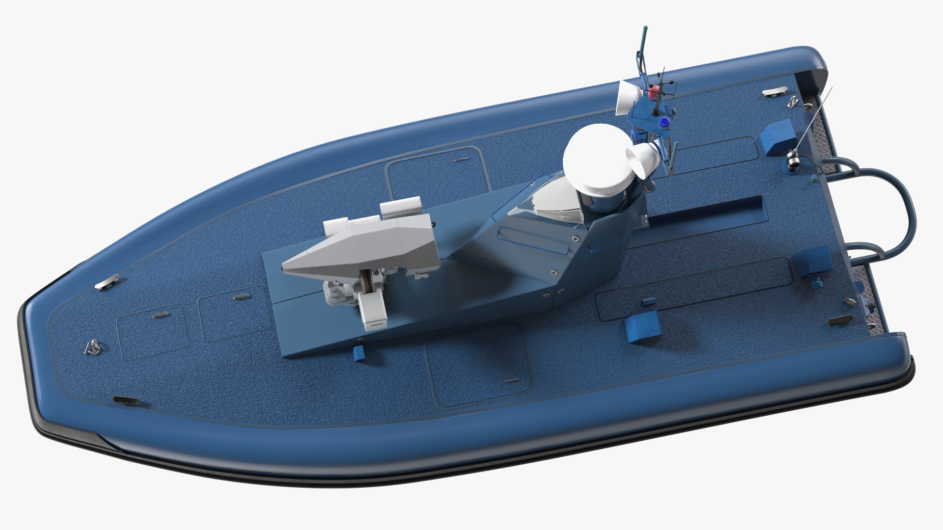 3D Remotely Piloted Patrol Boat model