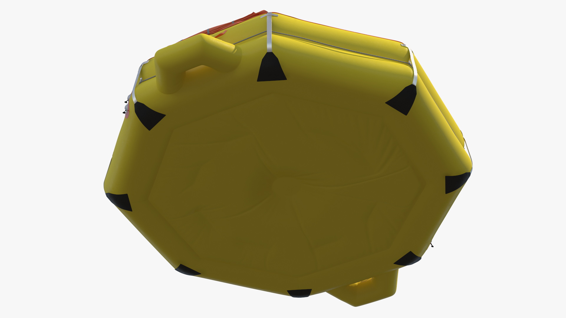 3D model Inflatable Life Raft for 20 Persons