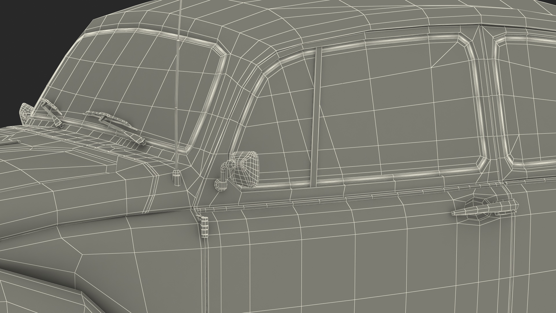 3D Volkswagen Beetle 1966 Simple Interior Blue model