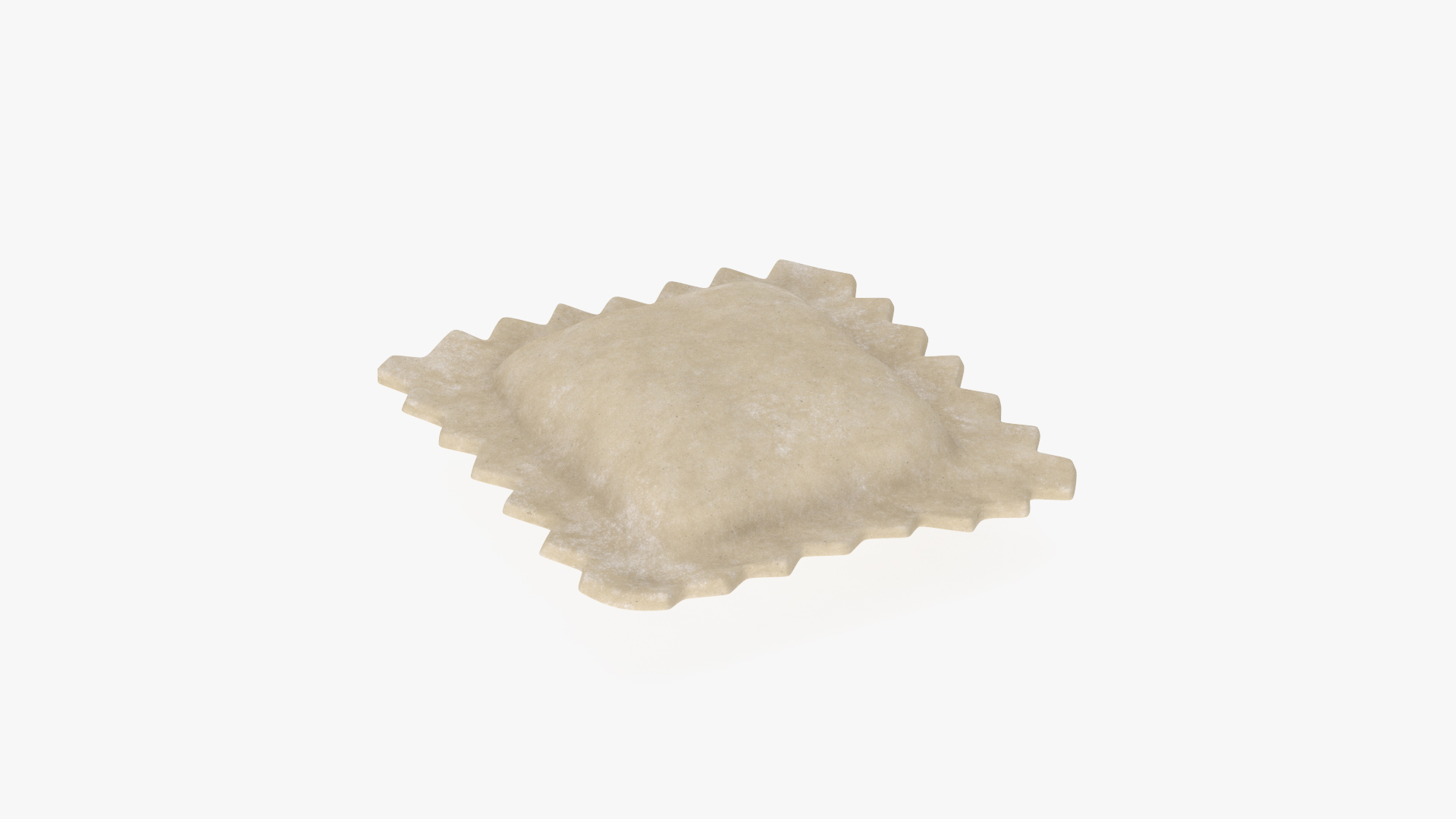 3D model Ravioli Dumpling Raw