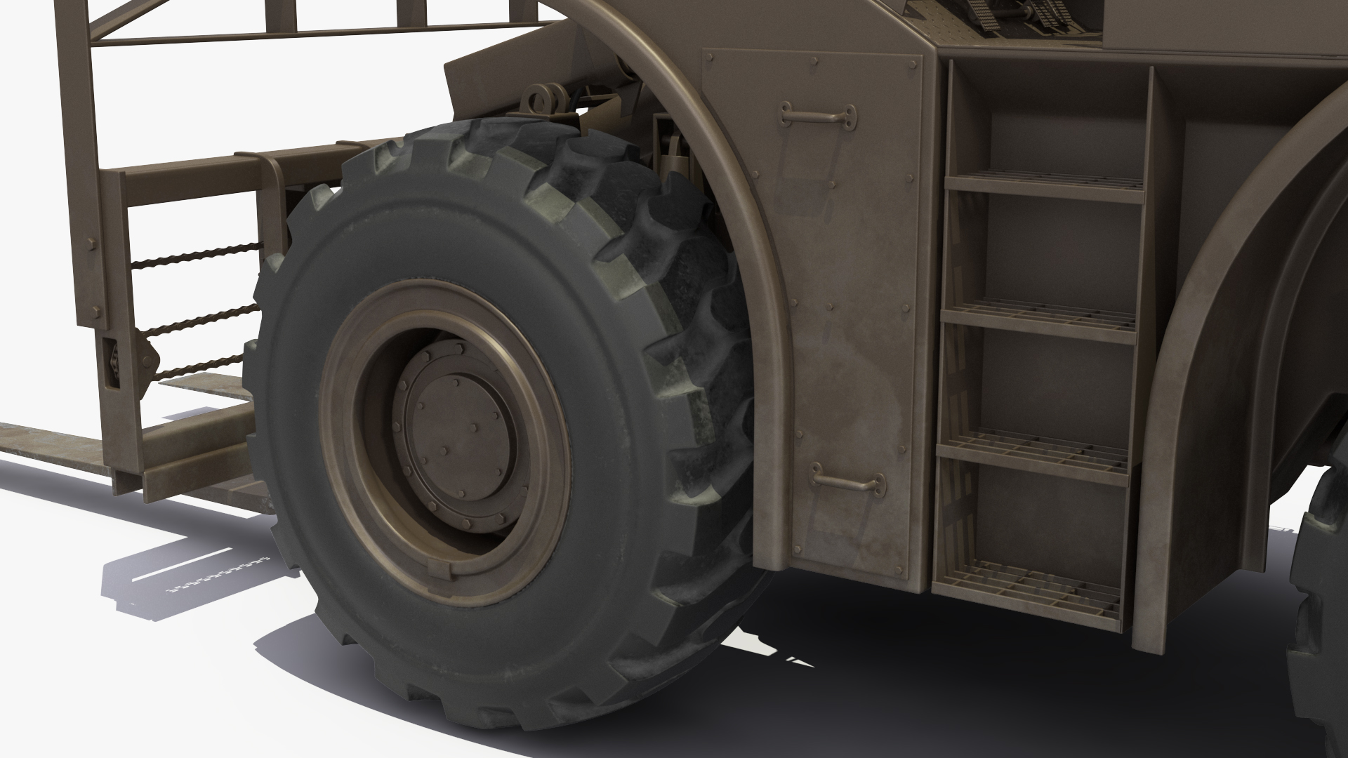 Military Forklift 3D