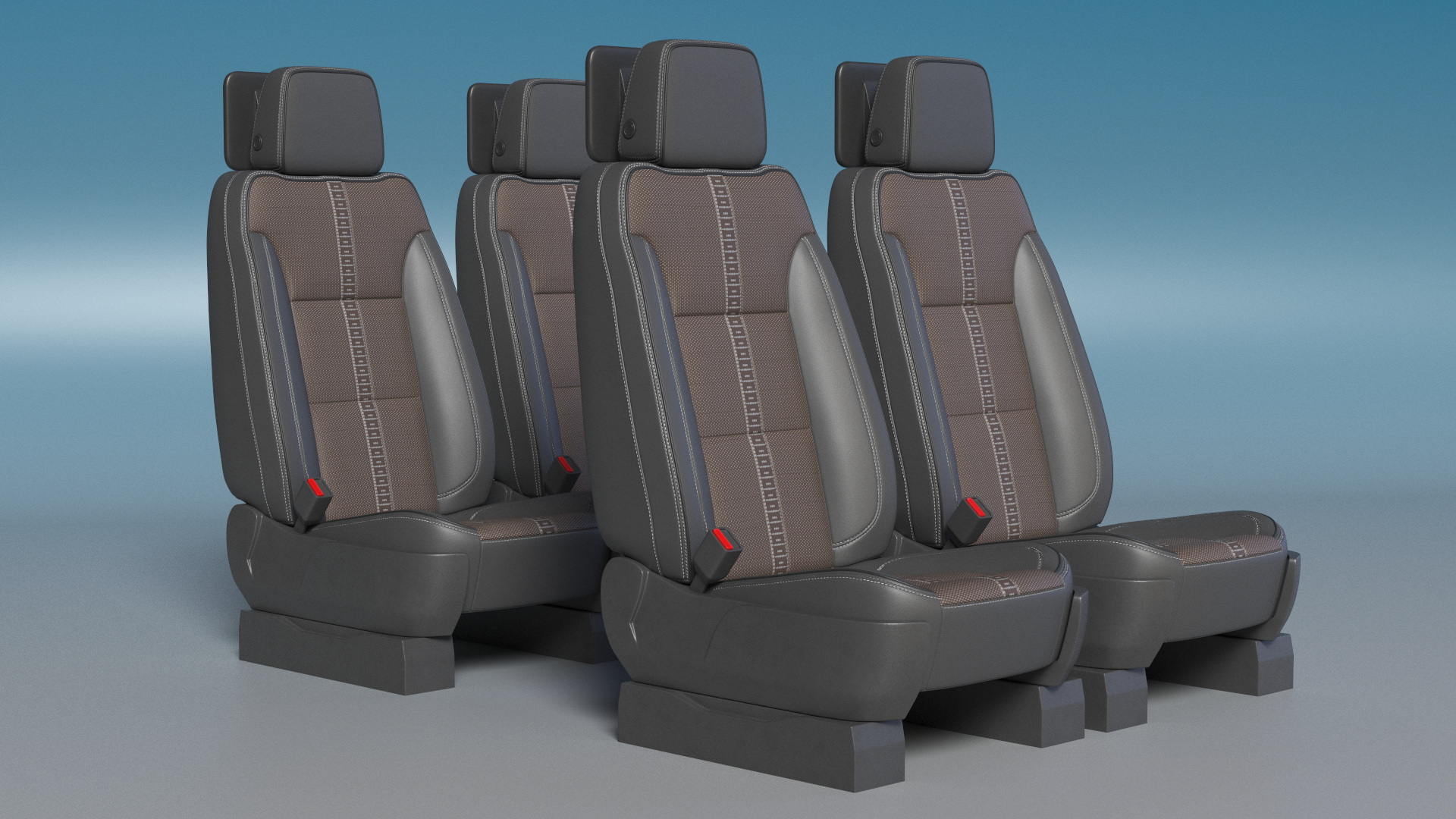 Vehicle Interior Seat with Cushion Padding - view 5