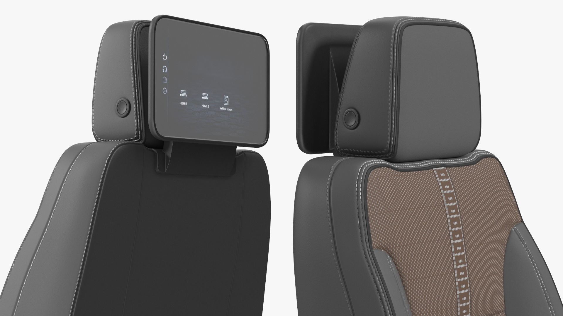 Vehicle Interior Seat with Cushion Padding - view 8