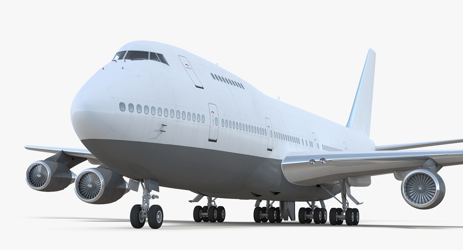 3D Boeing 747 200B Generic model